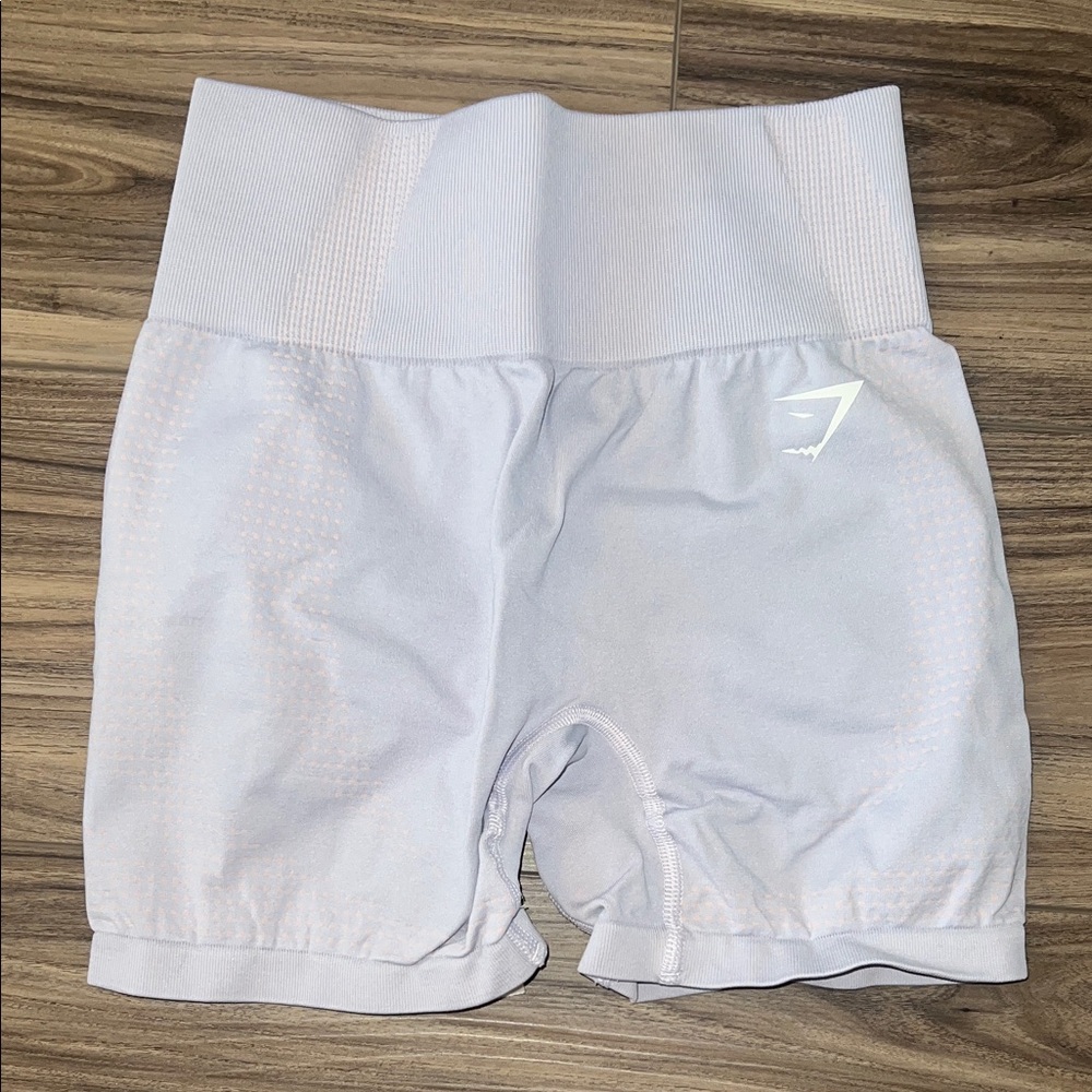 Gymshark Seamless High-Rise Bike Shorts in Light Lavender